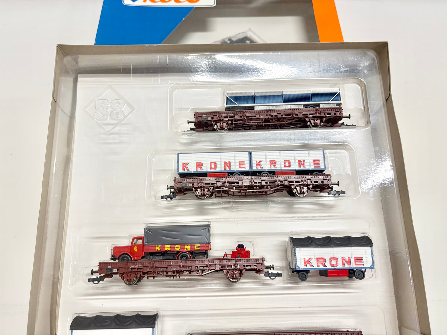 Roco 44016 Wagen-Set Circus Krone DB DC H0