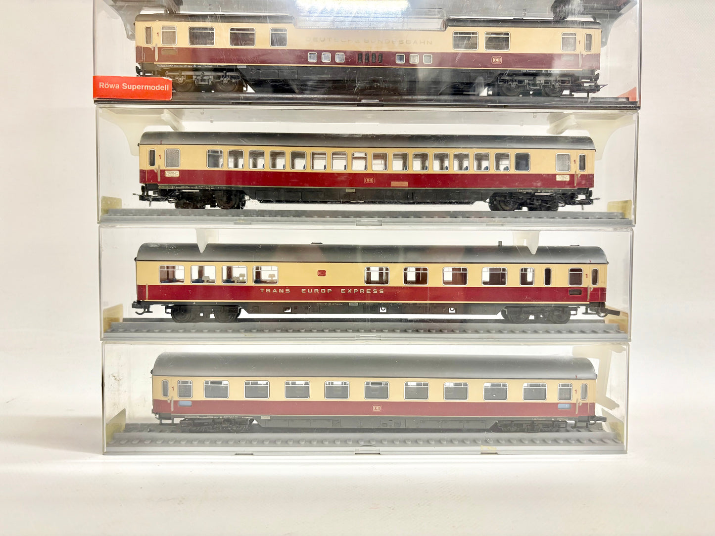 RÖWA 5x TEE Personenwagen IC "Rheinpfeil" DB H0