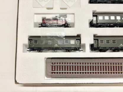 Roco 41084 Zugpackung Köf mit Personenzug DB DC H0
