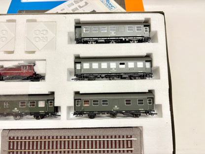 Roco 41084 Zugpackung Köf mit Personenzug DB DC H0