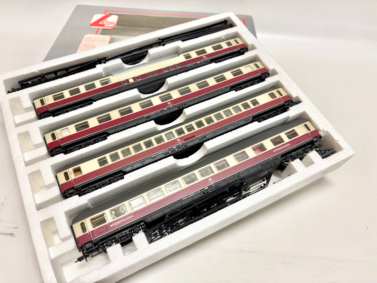 Lima 149742K Wagen-Set Rheingold Personenwagen DB DC H0