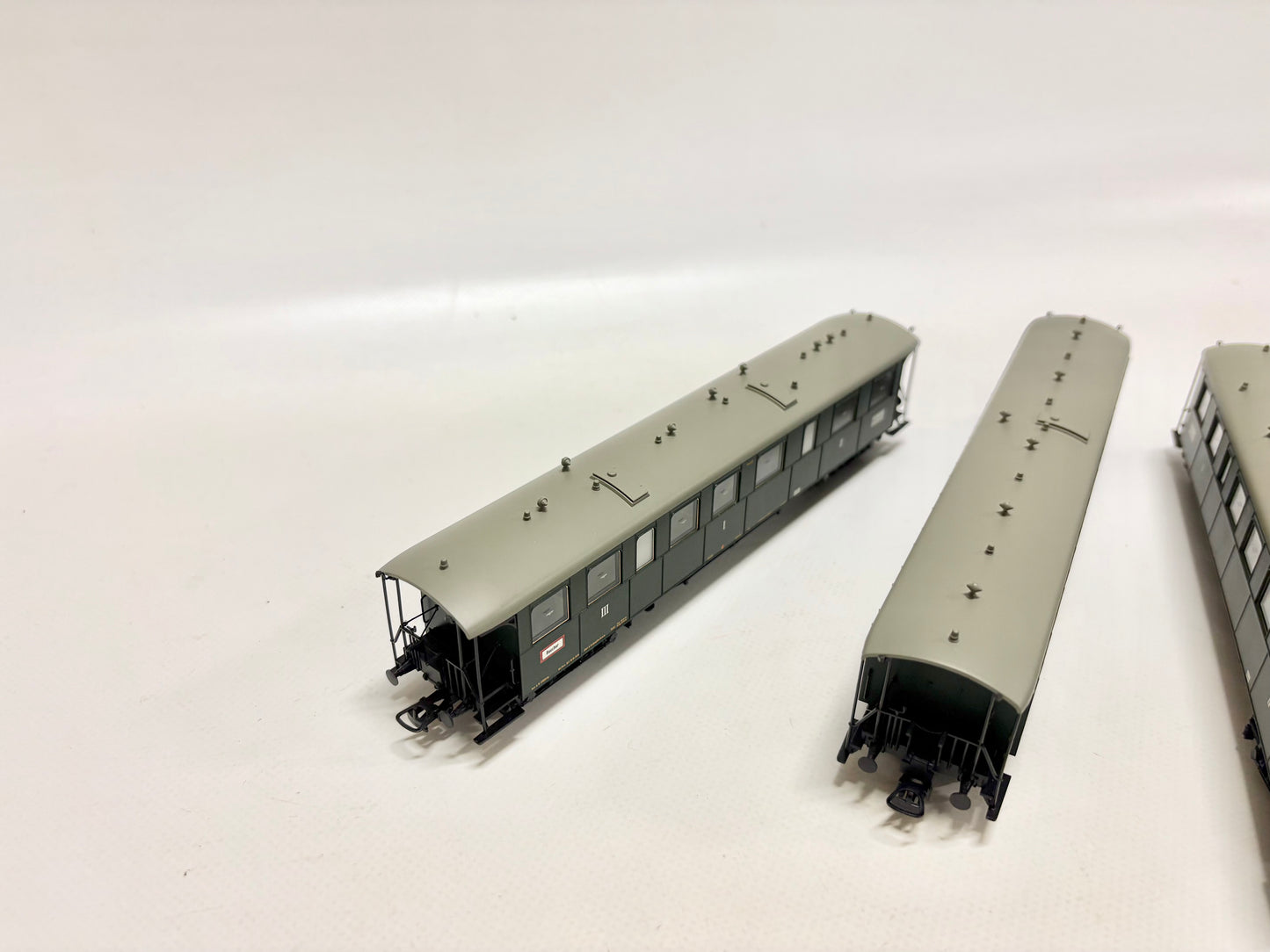 Liliput L334560 L334561 L334562 3x Eilzugwagen Personenwagen Baden H0