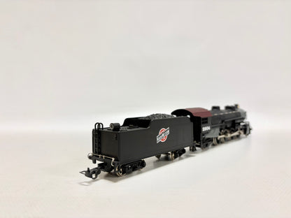 Mehano Dampflok 2904 North Western Chicago Line DC H0