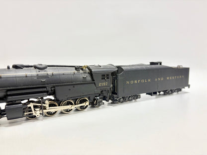Rivarossi 1238 Dampflok 2197 Norfolk and Western USA DC H0