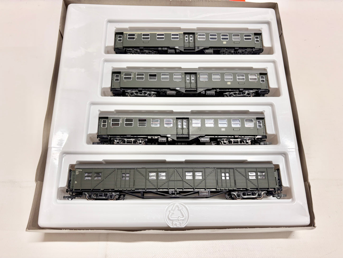 Roco 44053 Wagen-Set Umbauwagen Personenwagen DB DC H0