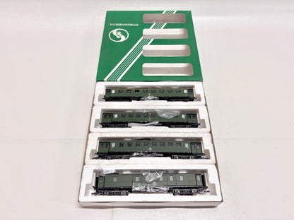 Sachsenmodelle 14008 Wagen-Set Personenwagen Eilzug DB DC H0