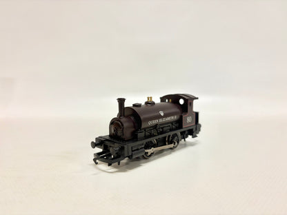 Hornby R2597 Dampflok Class 0F 0-4-0ST Queen Elizabeth II DC H0