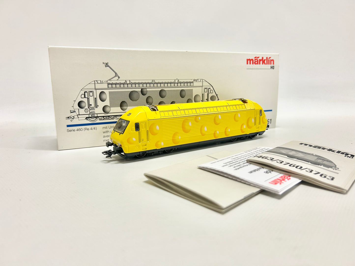Märklin 83461 Digital E-Lok Re 460 "Käselok" SBB AC H0