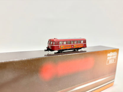 Märklin Mini Club 8831 Dieseltriebwagen Br 798 Schienenbus "Jägermeister" DB Spur Z
