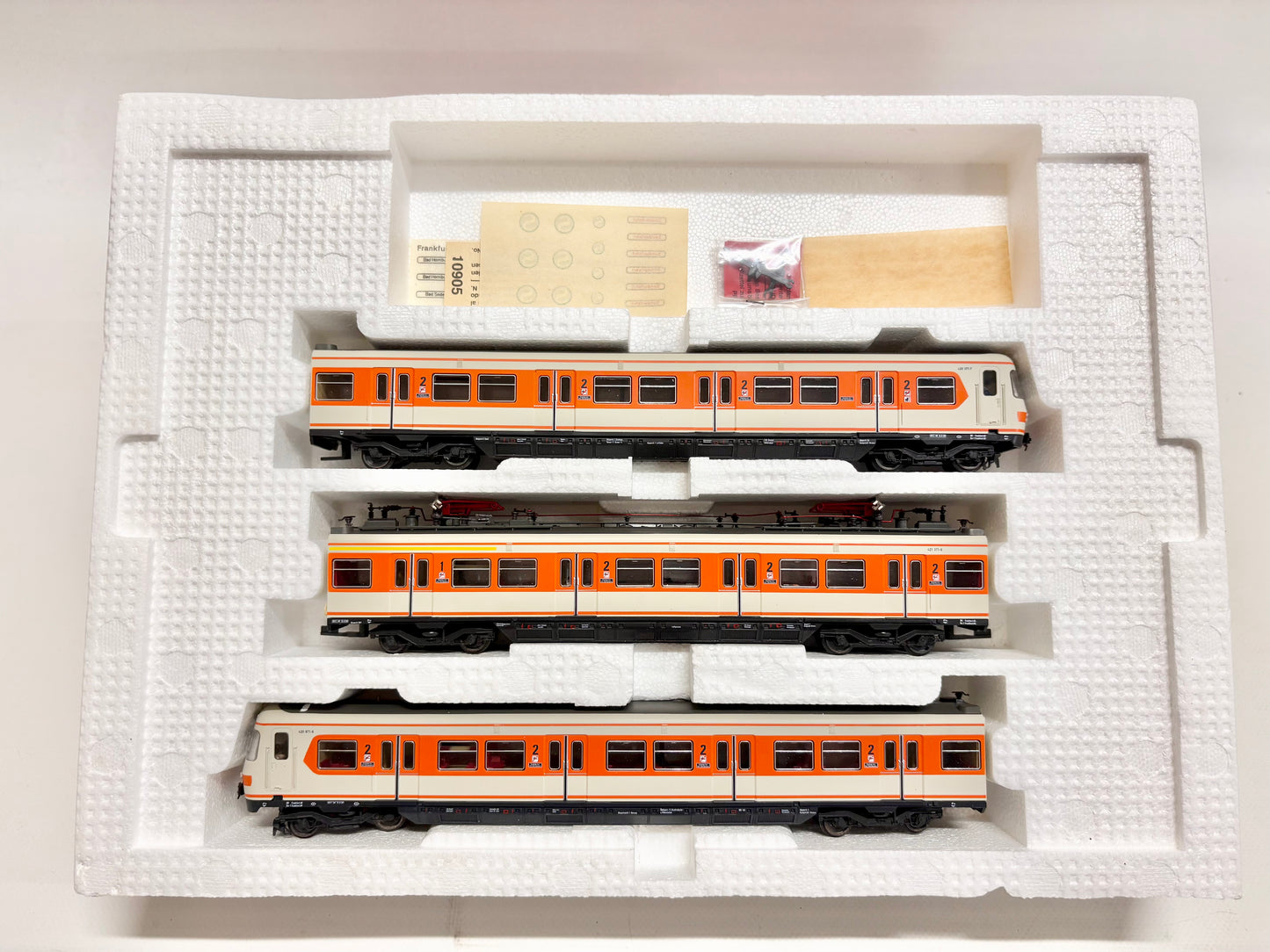 Roco 43001 Elektro-Triebwagen Br 420 421 S-Bahn DB DC H0