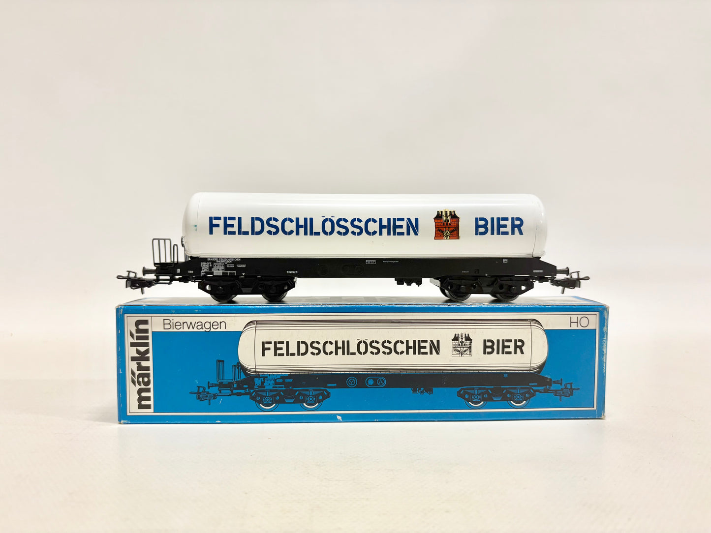 Märklin 4632 Güterwagen Kesselwagen "Feldschlösschen Bier" SBB AC H0