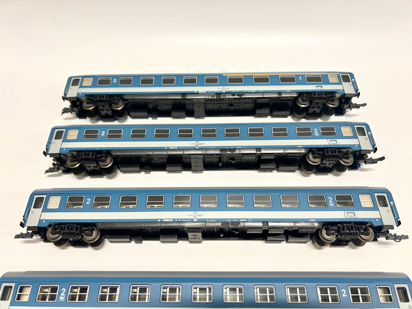 Sachsenmodelle 14357 usw. 4x Personenwagen der MAV H0