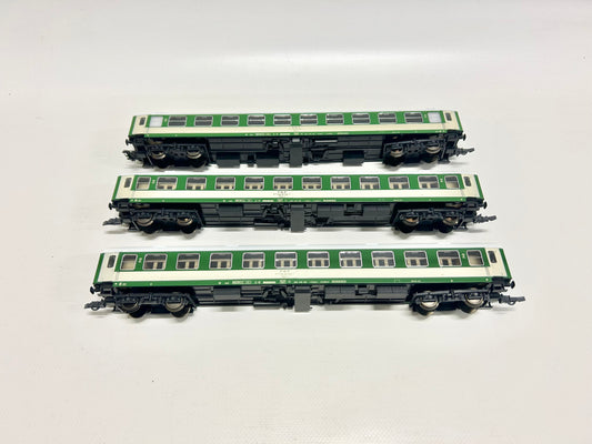 Sachsenmodelle 3x Personenwagen der PKP H0