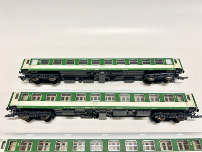 Sachsenmodelle 3x Personenwagen der PKP H0