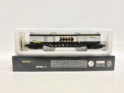 Roco Millenial-Express OPEL Sondermodell Containertragwagen DB H0