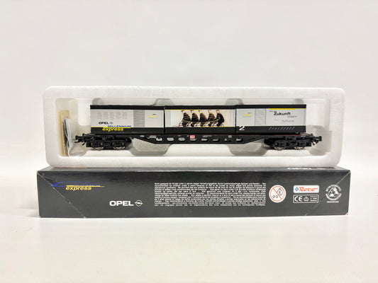 Roco Millenial-Express OPEL Sondermodell Containertragwagen DB H0