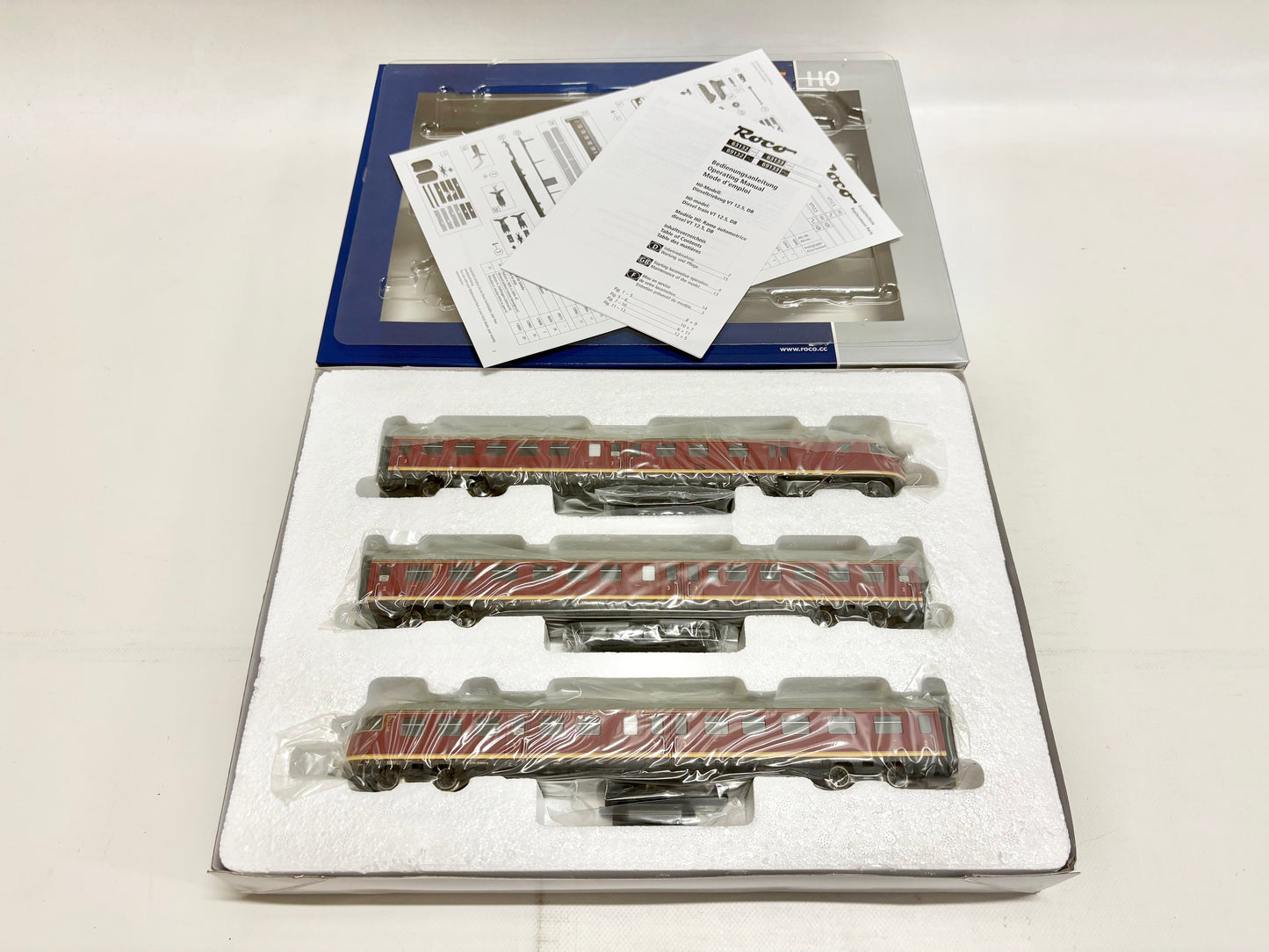 Roco 63132 DSS Dieseltriebwagen VT 12 504 DB DC H0
