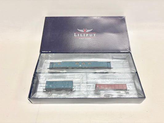Liliput L240051 Wagen-Set Bauzug DB DC H0