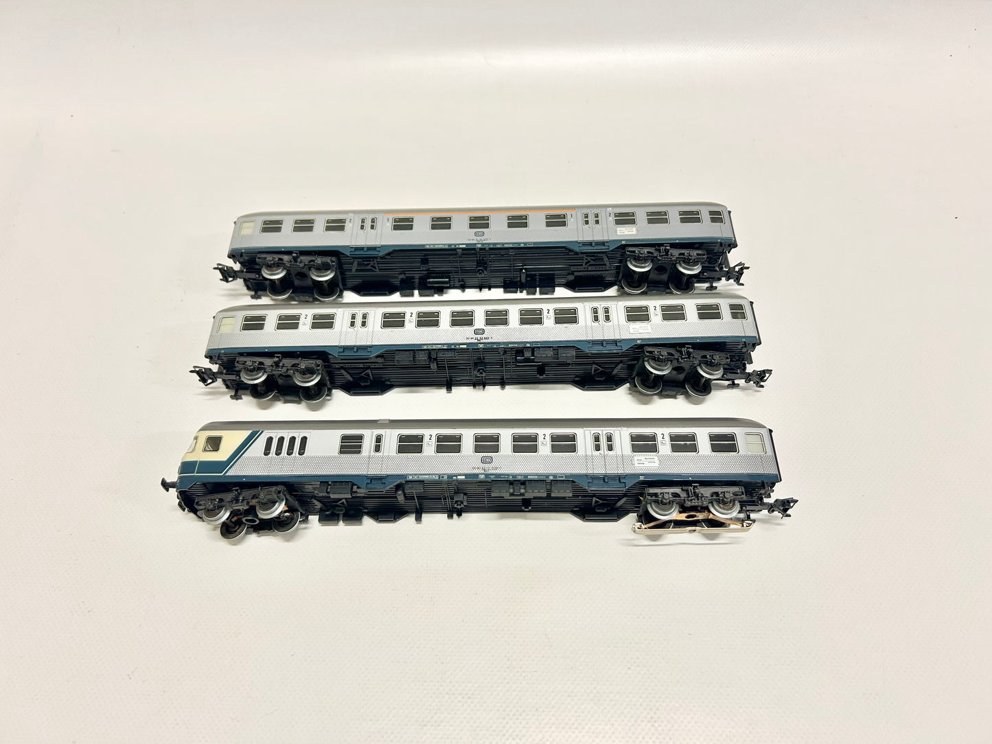 Märklin 3x Silberlinge Personenwagen inkl. Steuerwagen H0