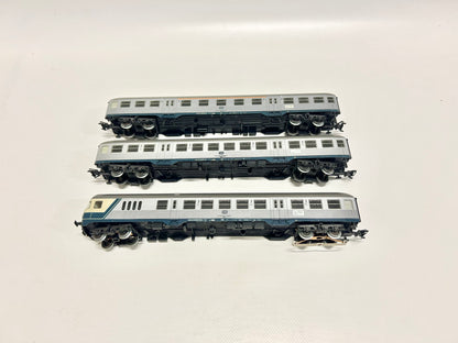 Märklin 3x Silberlinge Personenwagen inkl. Steuerwagen H0