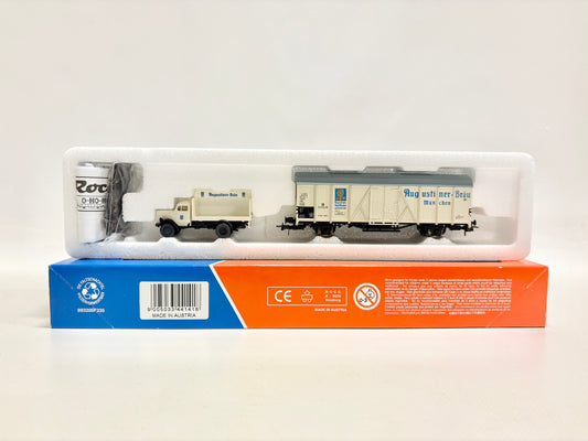 Roco 44141 Bierwagen-Set Augustiner-Bräu München DB H0