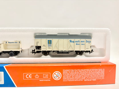 Roco 44141 Bierwagen-Set Augustiner-Bräu München DB H0
