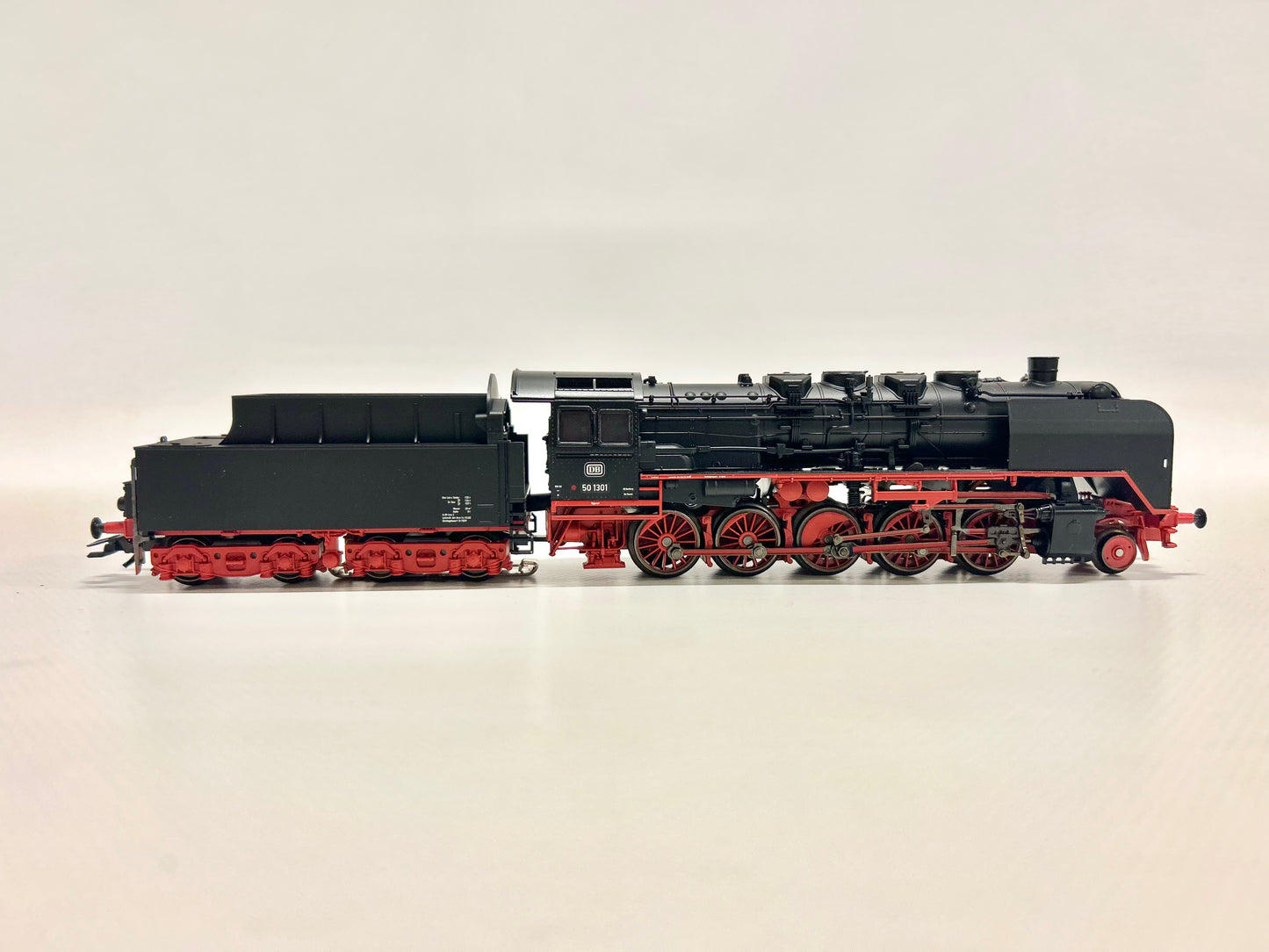 Märklin 37844 Digital + Telex Dampflok Br 50 1301 "75 Jahre Hindenburgdamm" DB AC H0