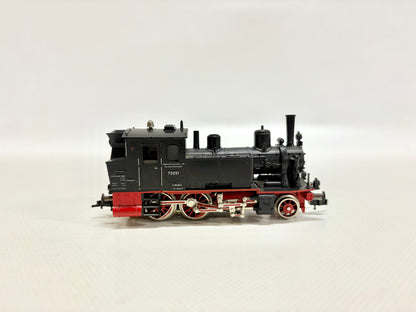 Fleischmann 1361 3-Leiter Gleichstrom Dampflok Br 70 091 DR DC H0