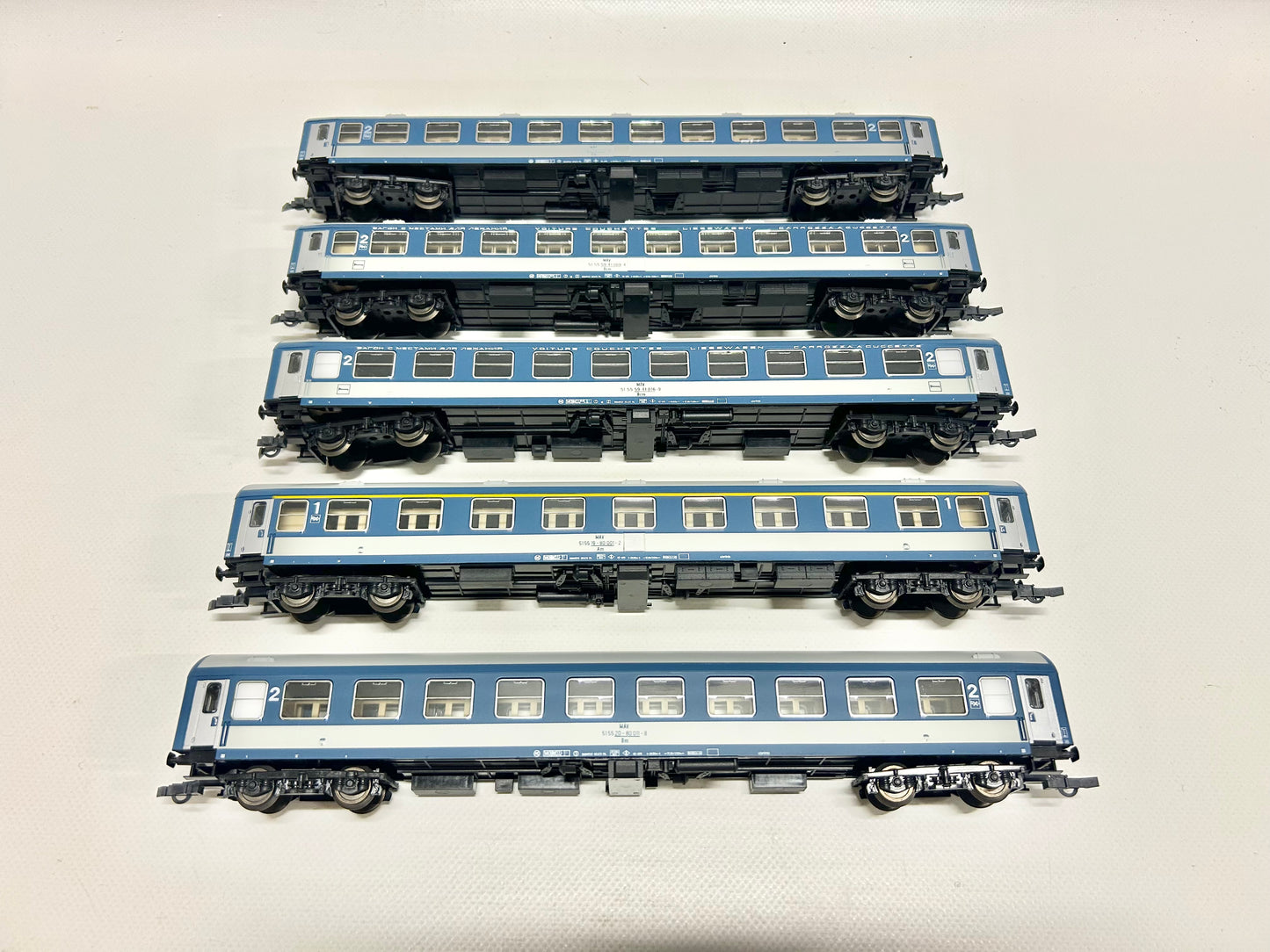 Sachsenmodelle 5x MAV Personenwagen Reisezugwagen H0