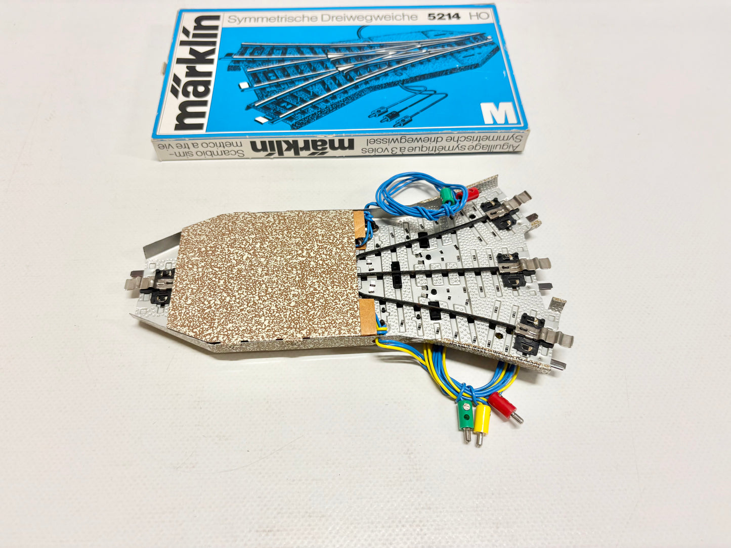 Märklin 5214 M-Gleise Dreiwegweiche AC H0