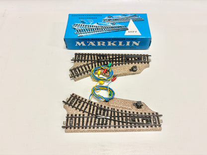 Märklin 5117 M-Gleise Weichenpaar AC H0