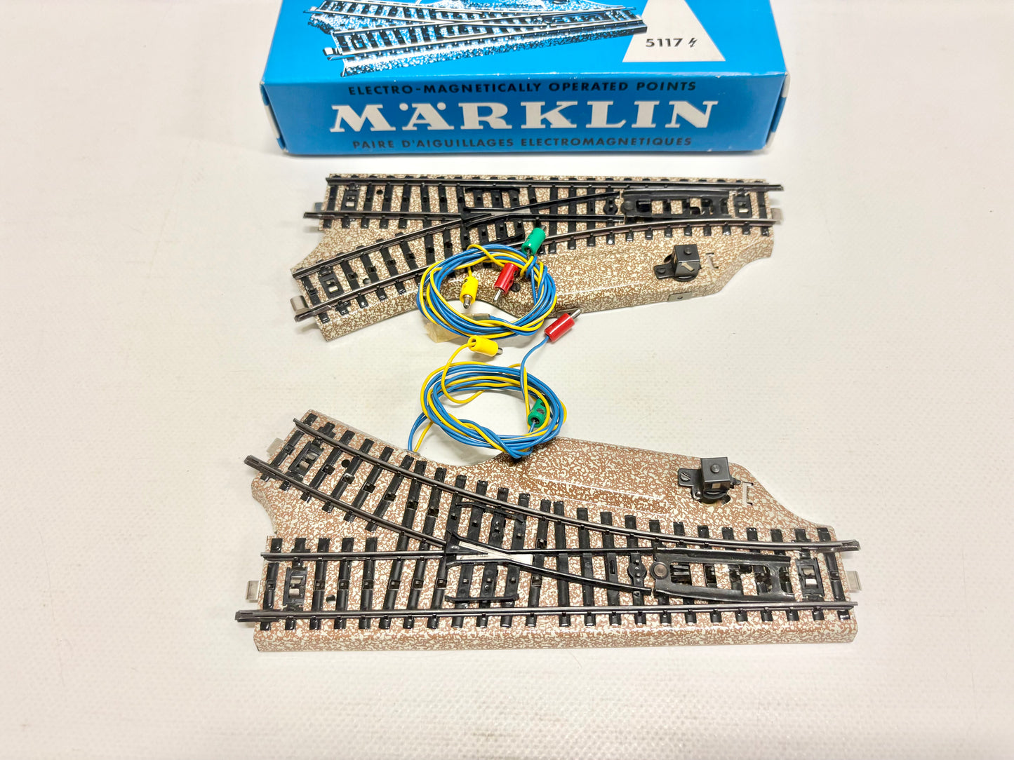 Märklin 5117 M-Gleise Weichenpaar AC H0