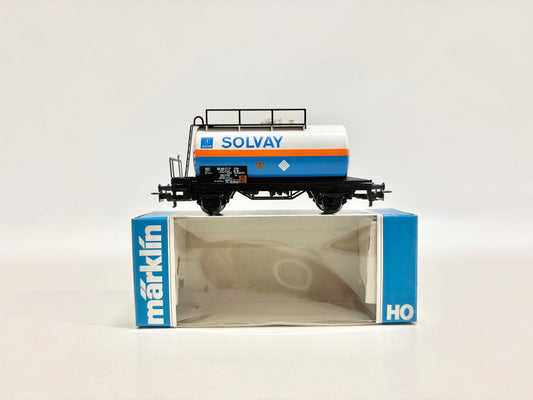 Märklin 4447 Güterwagen Kesselwagen "Solvay" DB AC H0