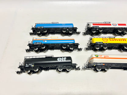 Märklin 6x Kesselwagen Güterwagen Konvolut H0