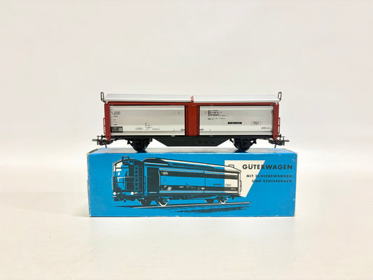 Märklin 4633 Güterwagen mit Schiebedach & Wand DB AC H0