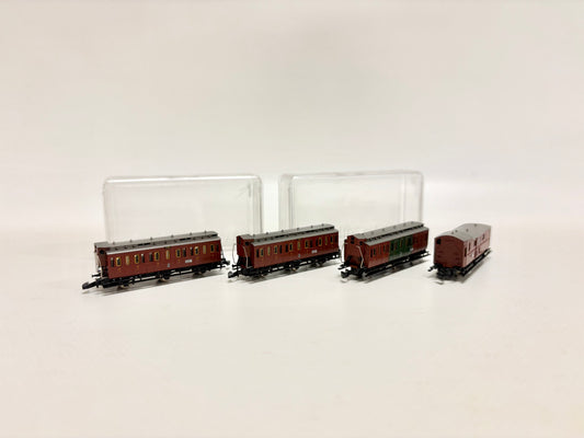 Märklin Mini Club Personenwagen aus 8104 Abteilwagen K.P.E.V Spur Z