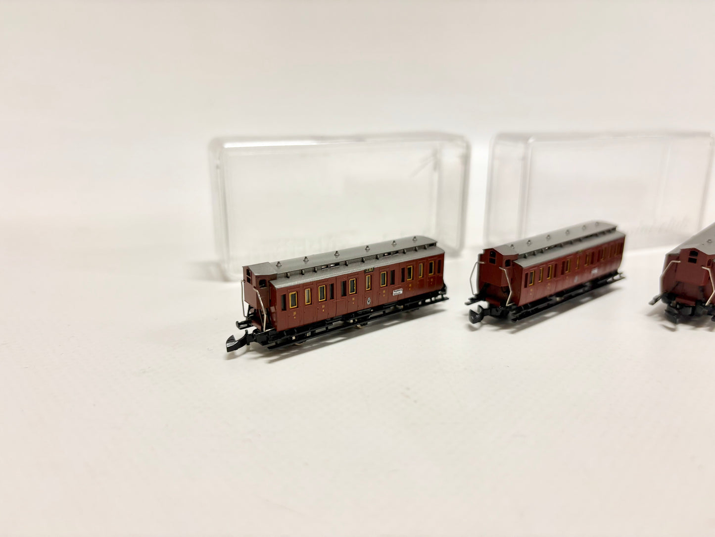 Märklin Mini Club Personenwagen aus 8104 Abteilwagen K.P.E.V Spur Z