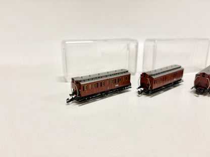 Märklin Mini Club Personenwagen aus 8104 Abteilwagen K.P.E.V Spur Z