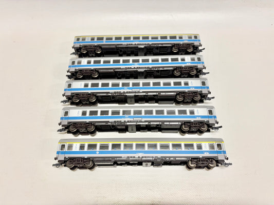 Roco 5x Personenwagen DC H0