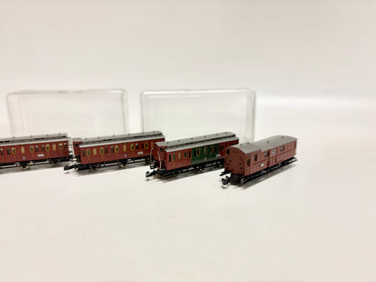 Märklin Mini Club Personenwagen aus 8104 Abteilwagen K.P.E.V Spur Z