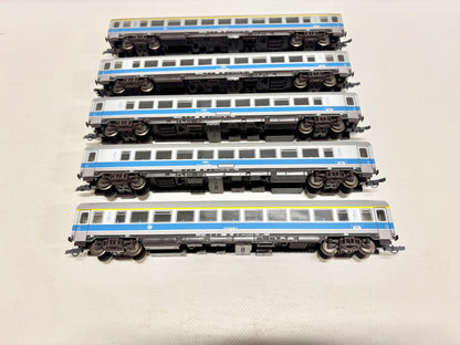 Roco 5x Personenwagen DC H0