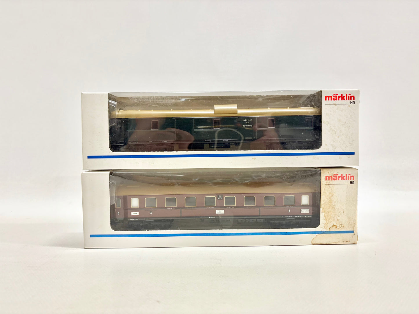 Märklin 4186 4191 Personenwagen K.W.St.E. AC H0