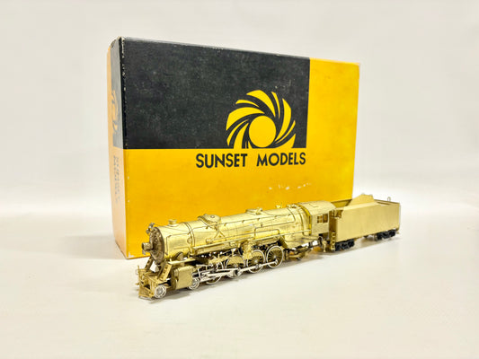 Sunset Models Dampflok Heavy 4-82 USRA DC H0 Brass