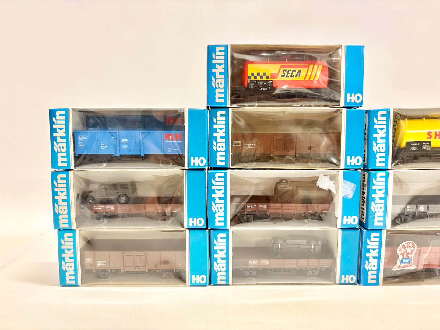Märklin Wagen-Set 10x Güterwagen Konvolut DB AC H0