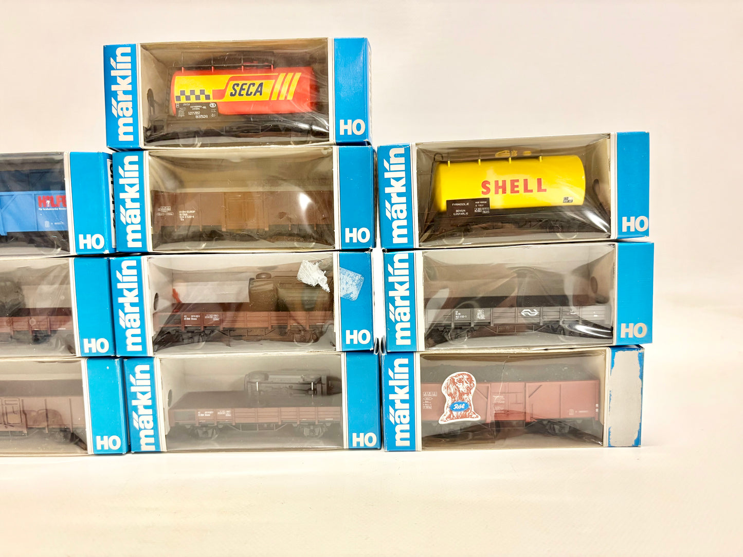 Märklin Wagen-Set 10x Güterwagen Konvolut DB AC H0