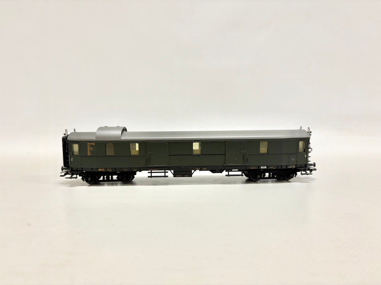 Trix 23387 Gepäckwagen "Hecht" DB DC H0