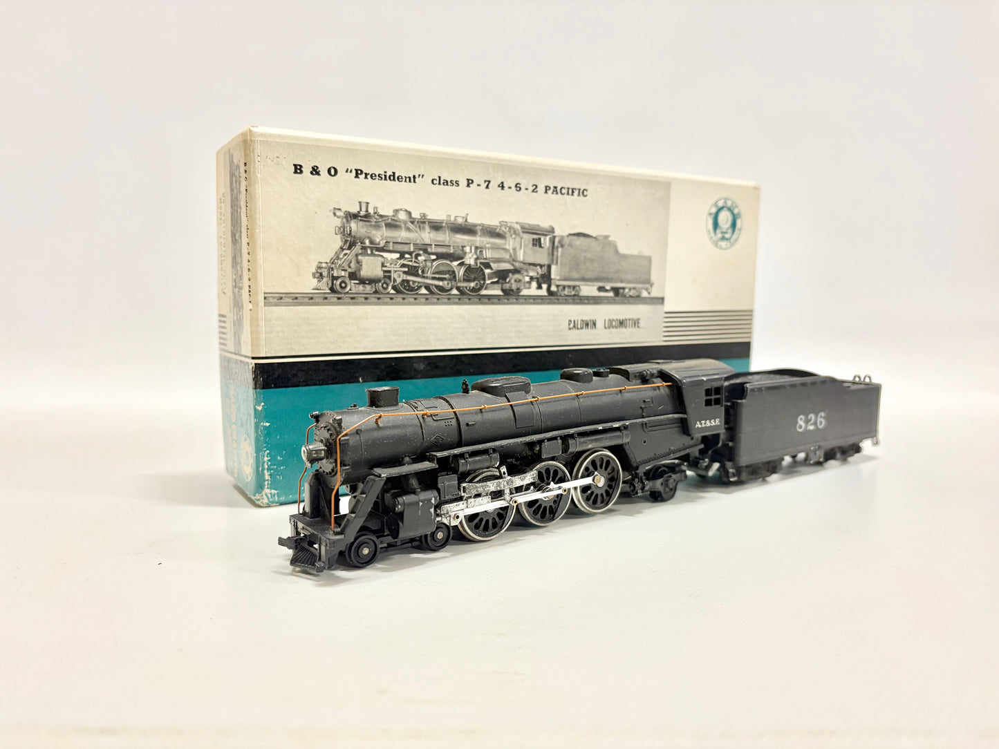 Akane Dampflokomotive 4-6-2 Pacific USA DC H0
