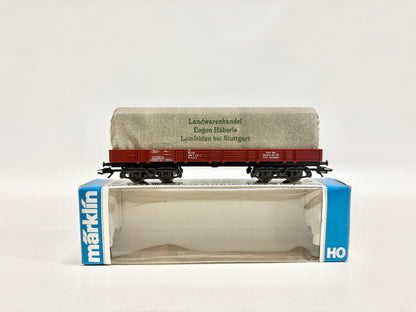 Märklin 4475 Güterwagen Planewagen "Landwarenhandel Eugen Häberle" DB AC H0