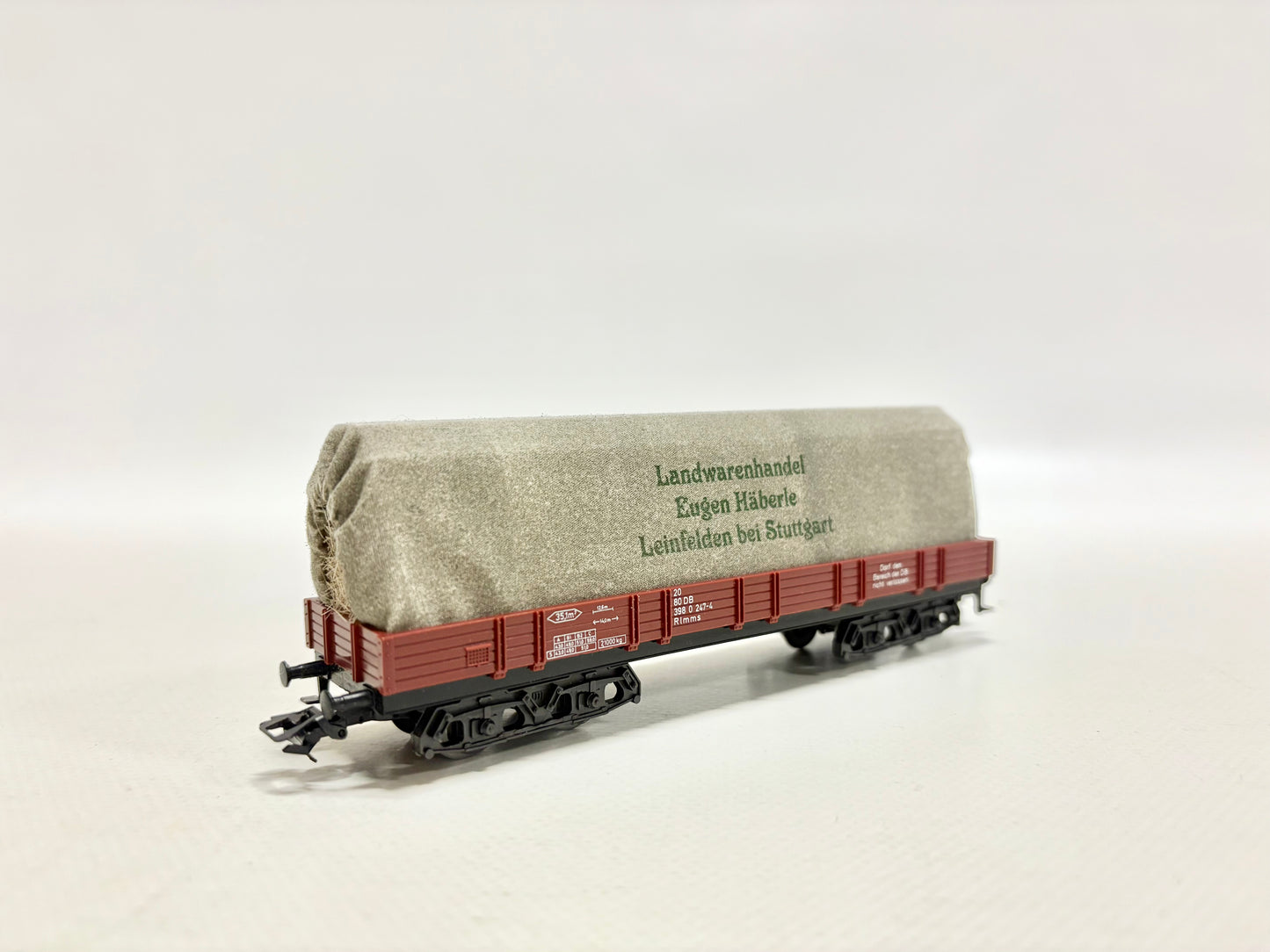 Märklin 4475 Güterwagen Planewagen "Landwarenhandel Eugen Häberle" DB AC H0