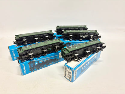 Märklin 5x 4080 4079 Wagen-Set Umbauwagen DB AC H0